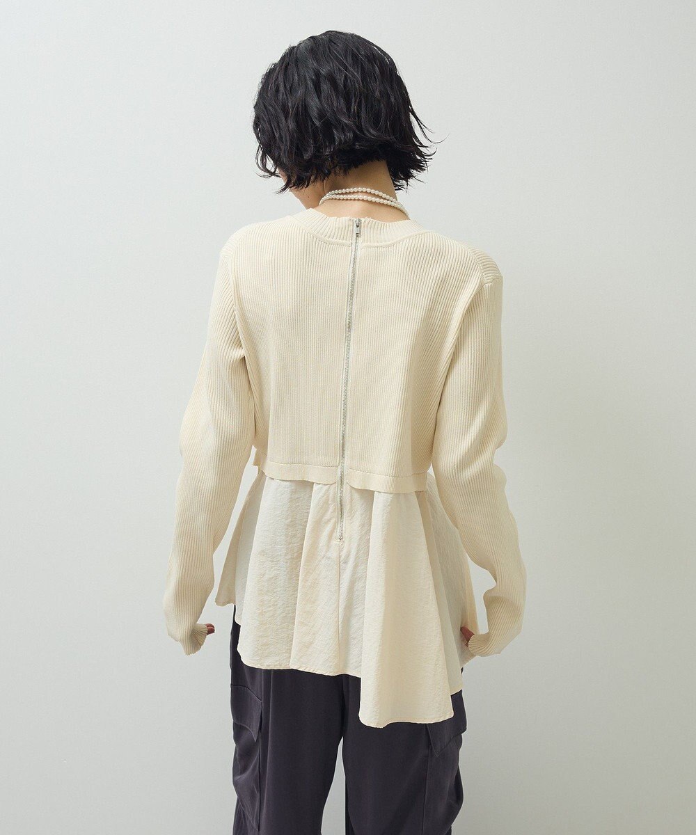 Green Parks ・ＥＬＥＮＣＡＲＥ　ＤＵＥ　ハイブリットハイネックニット 