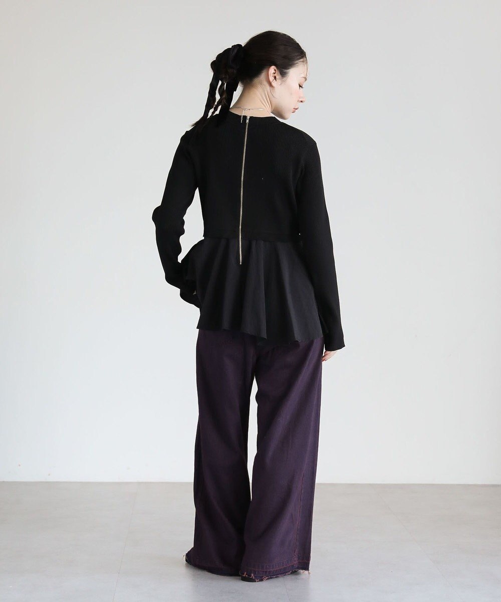 Green Parks ・ＥＬＥＮＣＡＲＥ　ＤＵＥ　ハイブリットハイネックニット 