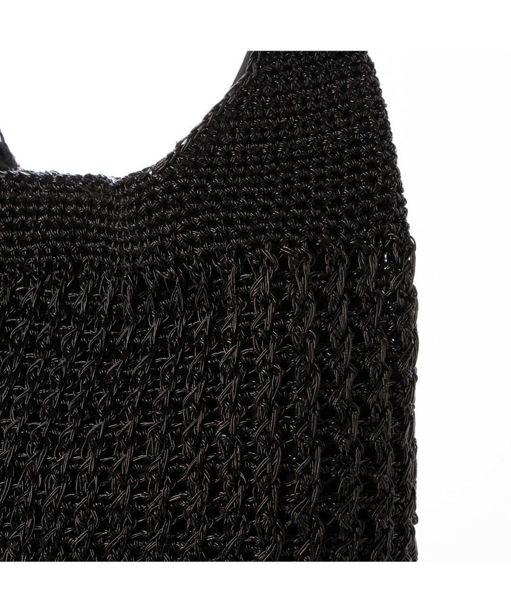 UNBILLION カシュカシュ cachecache / メタリックコードフリルハンドルトート 