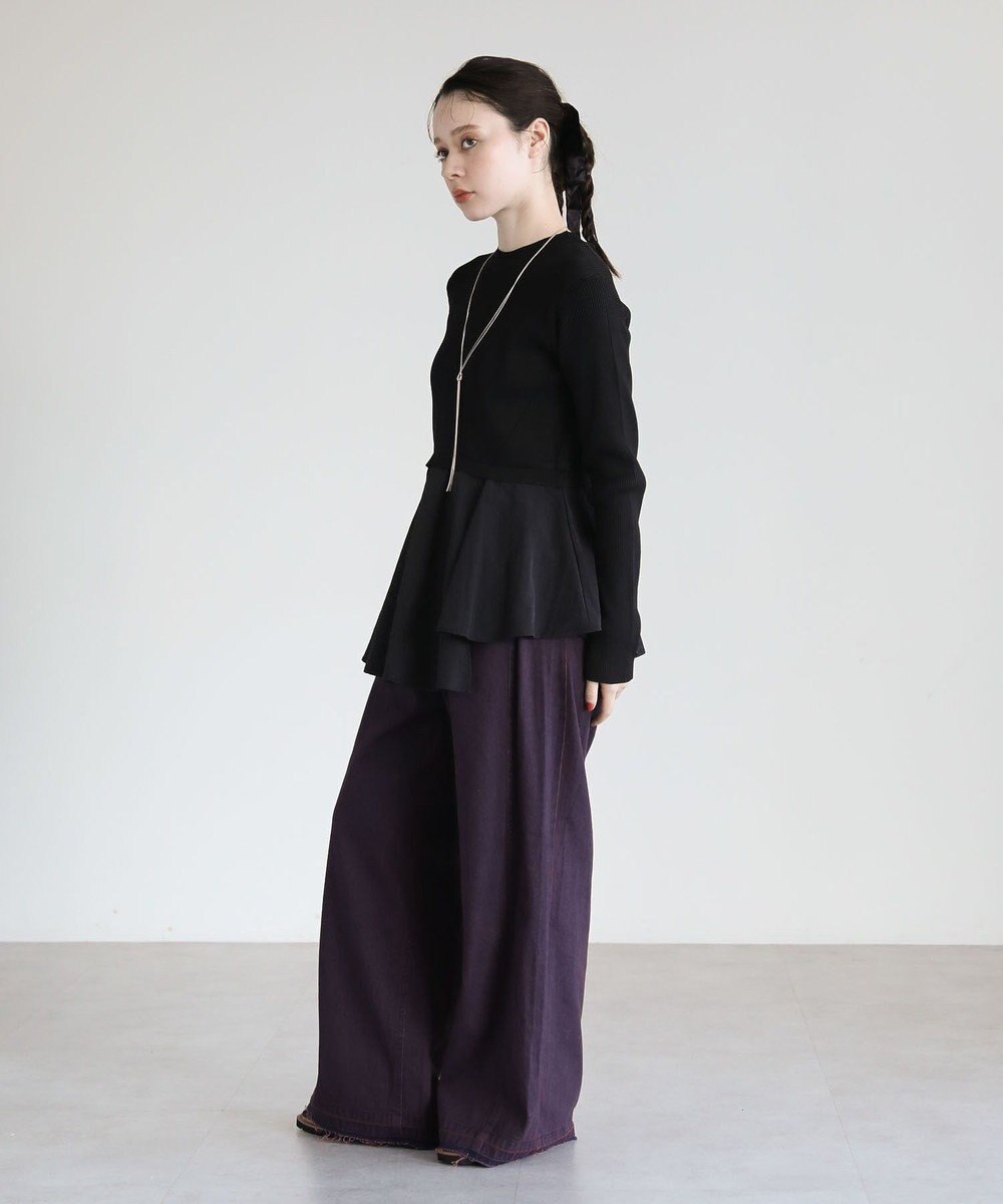 Green Parks ・ＥＬＥＮＣＡＲＥ　ＤＵＥ　ハイブリットハイネックニット 