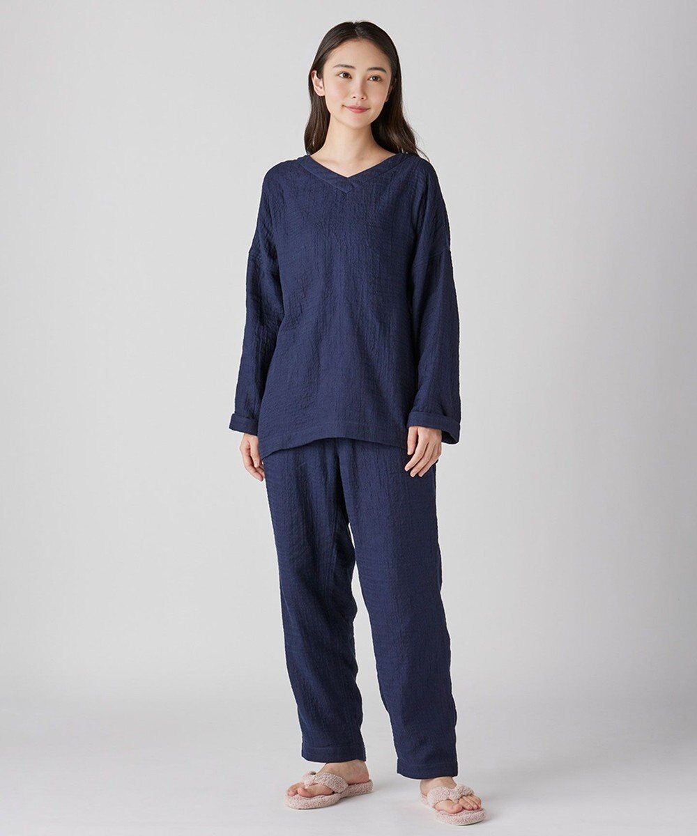 UCHINO マシュマロガーゼシンプルパジャマ ユニセックス 