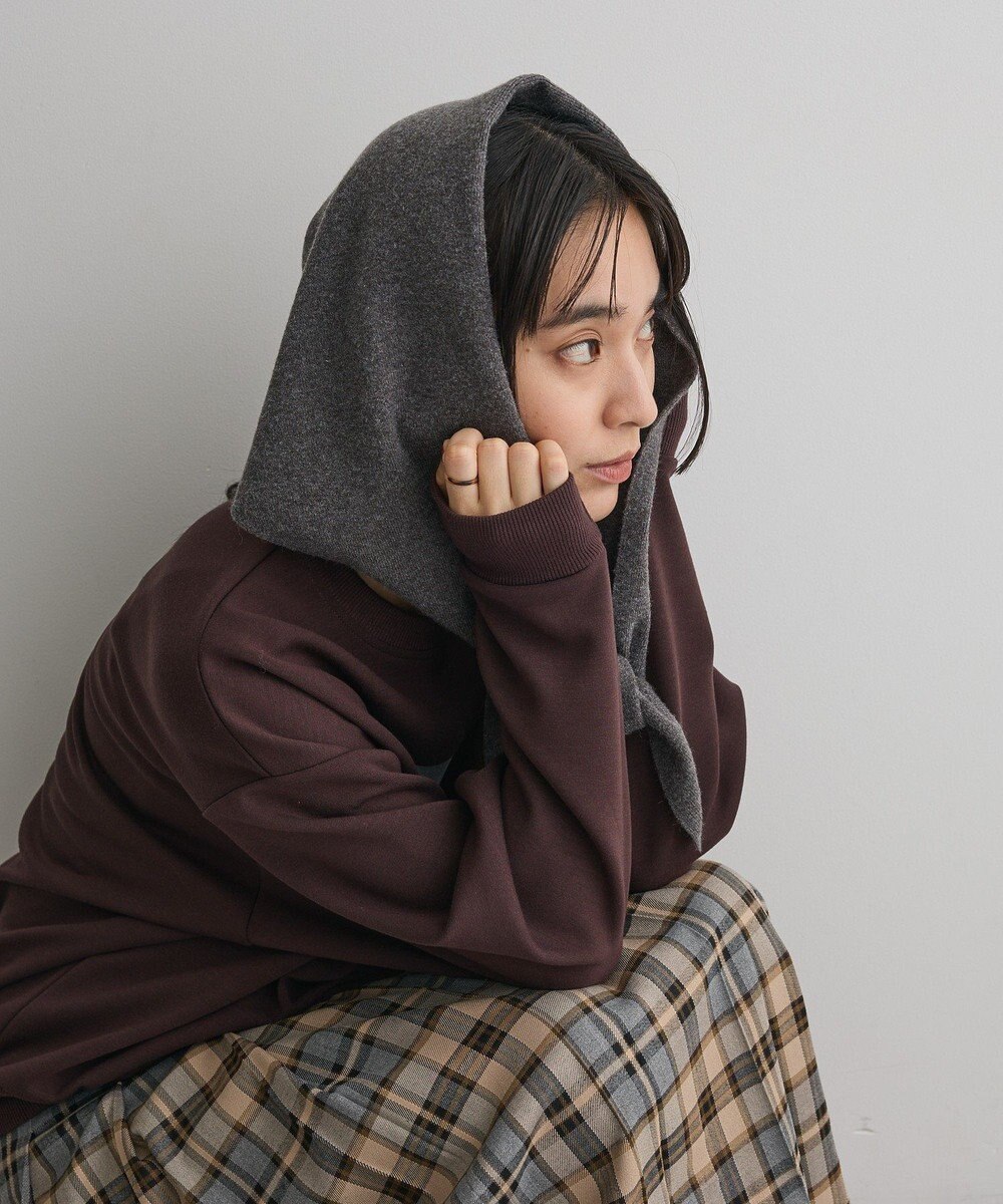 CRAFT STANDARD BOUTIQUE 12GGフルニードルニットスカーフ 