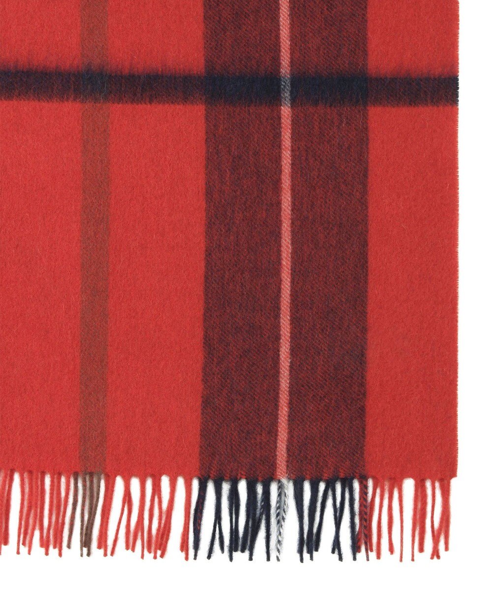 MOONBAT MACKINTOSH PHILOSOPHY(マッキントッシュ フィロソフィー）ウール100% 2WAYチェックポンチョストール 