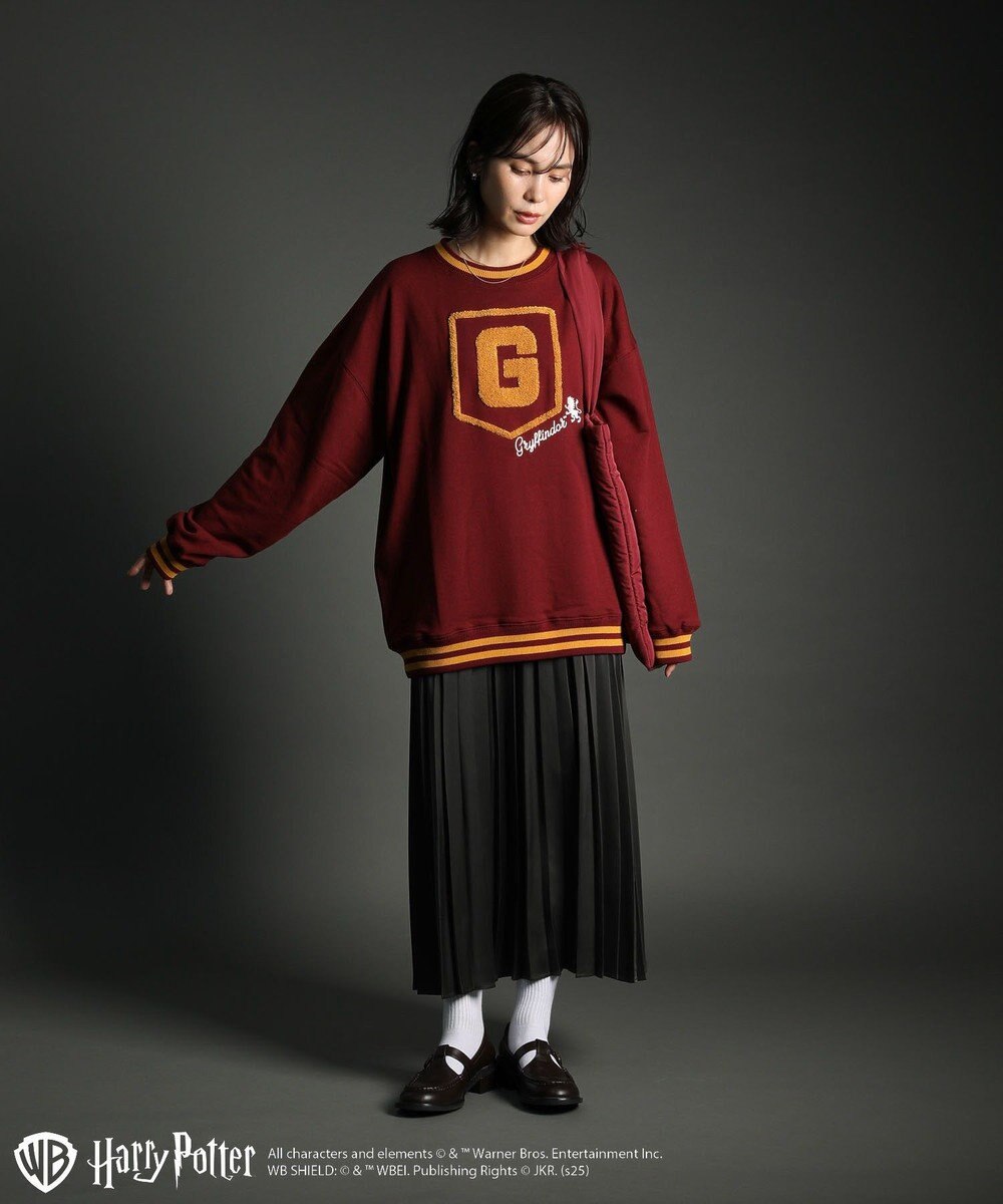 Green Parks ハリー・ポッター／サガラ刺繍ロゴプルオーバー 