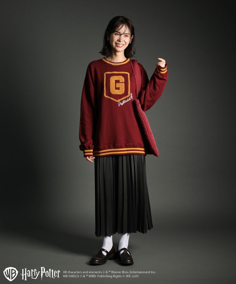 Green Parks ハリー・ポッター／サガラ刺繍ロゴプルオーバー 