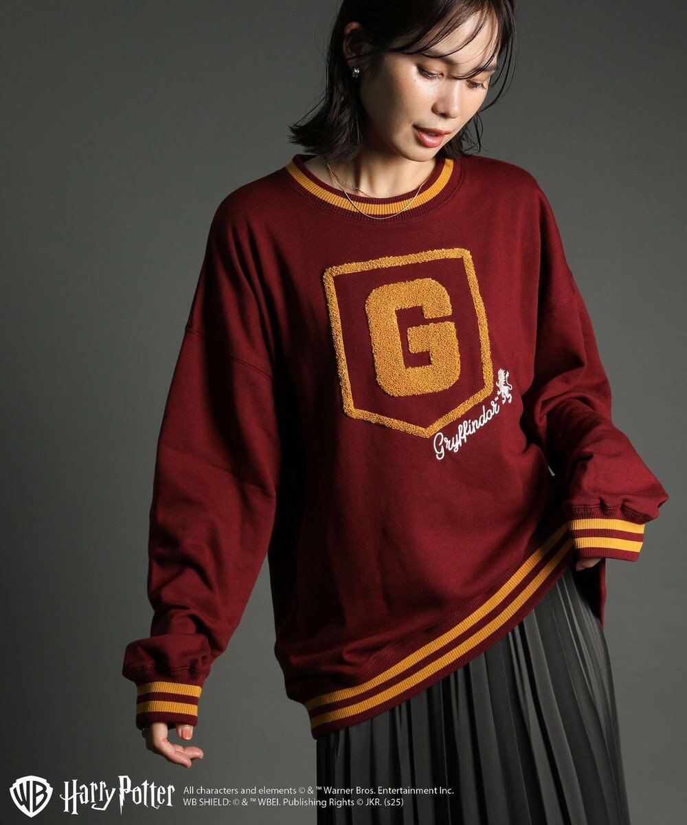 Green Parks ハリー・ポッター／サガラ刺繍ロゴプルオーバー 