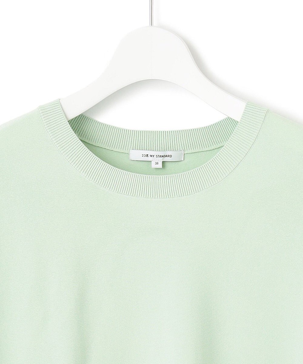 23区 【洗える】レーヨンポリエステルストレッチ ドルマン ニット 