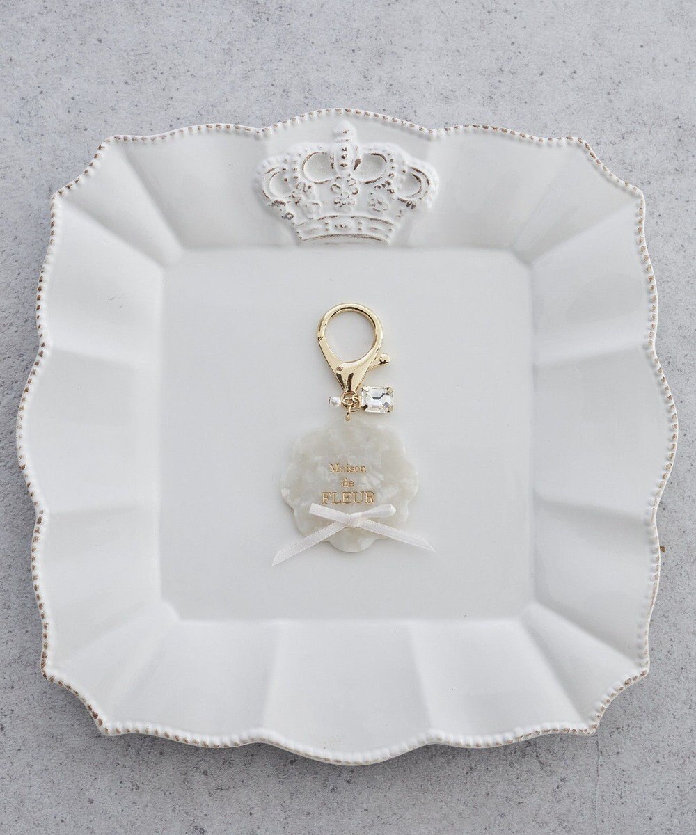 Maison de FLEUR アセチスカラップフルールチャーム 