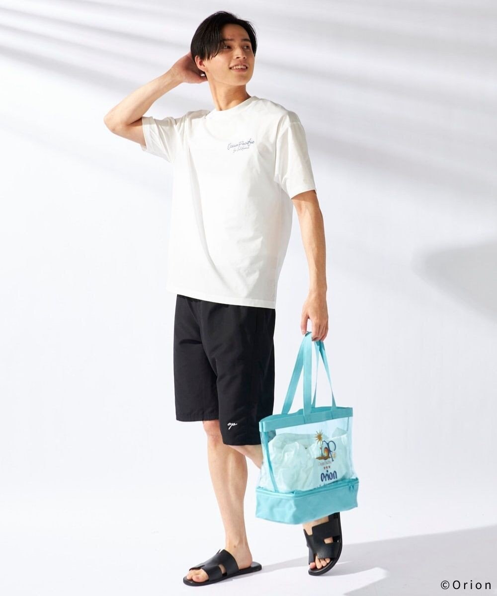 OP／FILA 【Ocean Pacific×ORION】2重底ビニールバッグ 