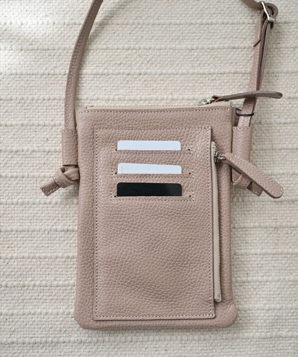 Hekhèr Le Style de Vie 新色追加【日本製】シュリンクレザー スマートフォンポシェット 