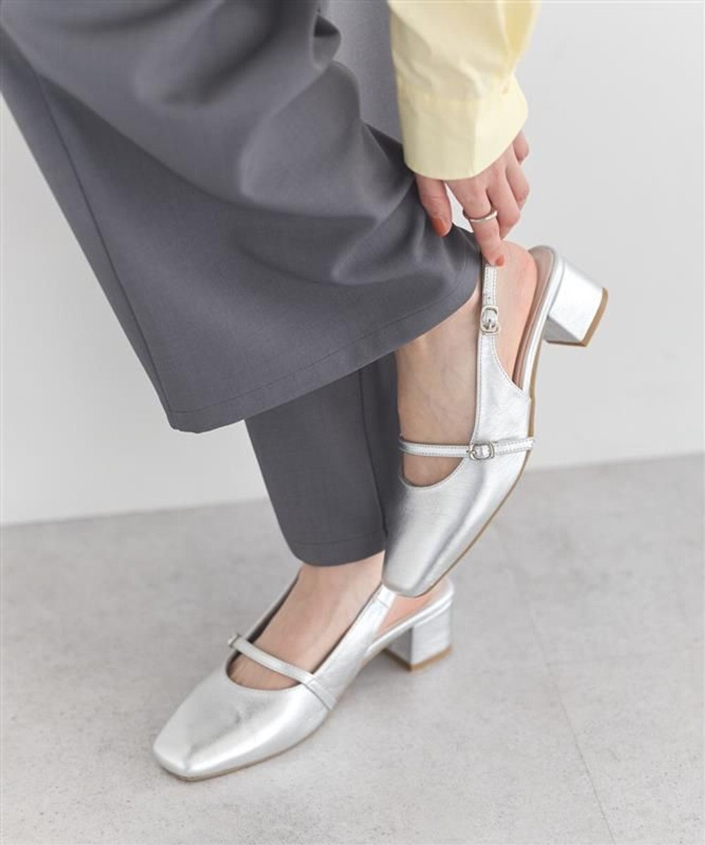 earth music&ecology ベルトミュールパンプス 