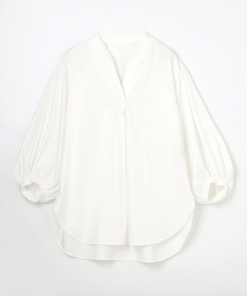 ANY 【WEB限定】【UVカット/抗菌防臭/速乾】エニィファンクション　スキッパーブラウス 