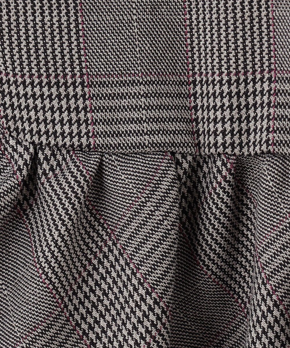 ANY KIDS チェックジャンパースカート 