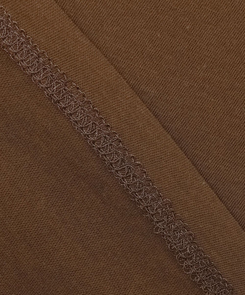 BEIGE， 【BEIGE,ecru/WEB限定・洗える】FINE DRY TOUCH / ねじりデザインコットンクルーネックTシャツ 