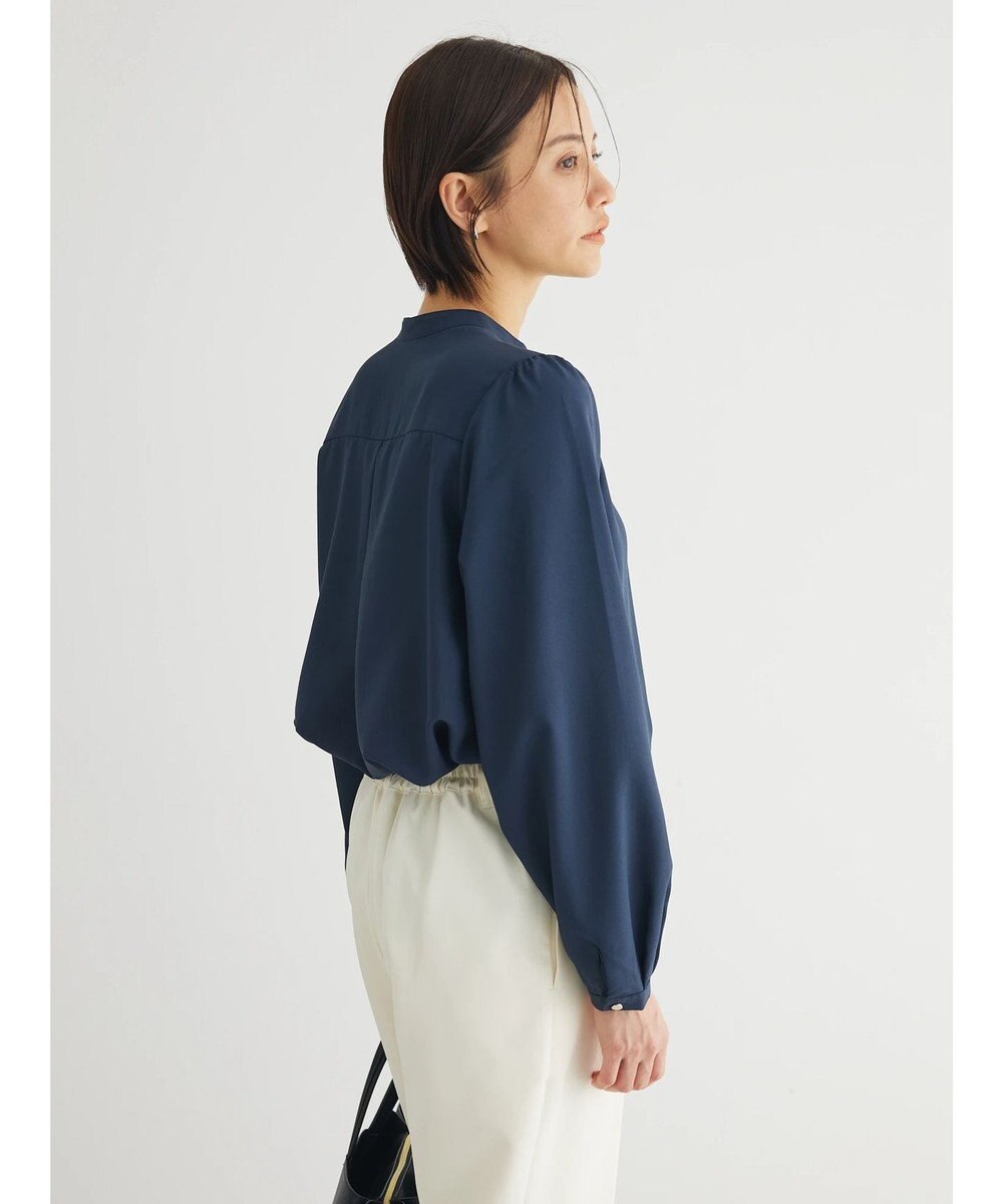 Green Parks ＢＰ　ケア楽　ポイント釦ブラウス 