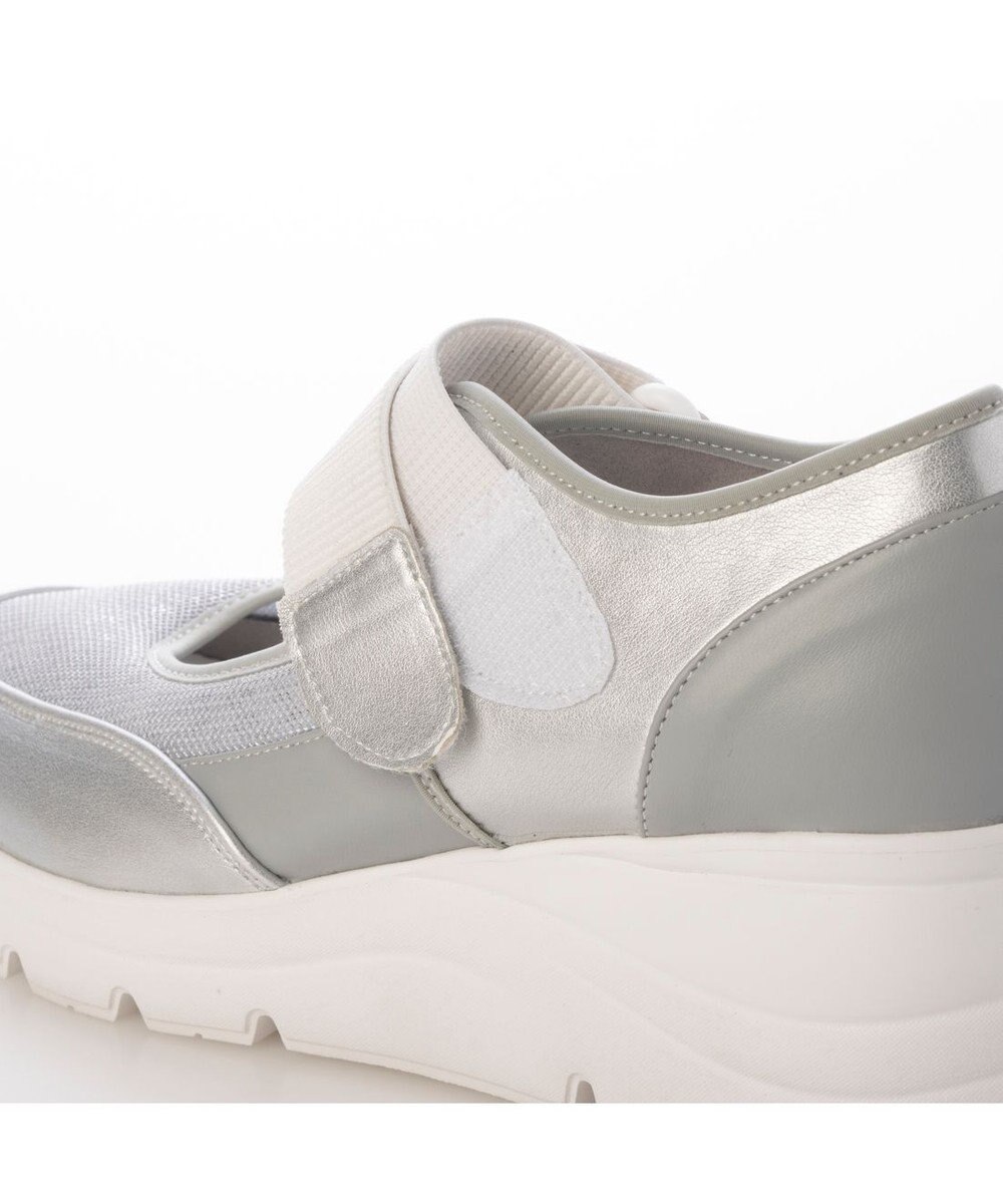 ing <ing>【WEB限定】厚底メッシュストラップスニーカー 