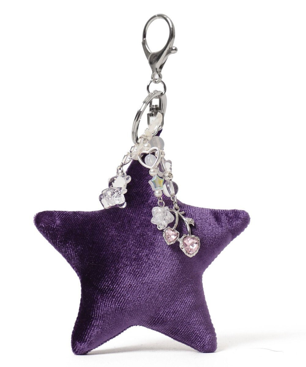 WEGO ベロアスターキーホルダー 