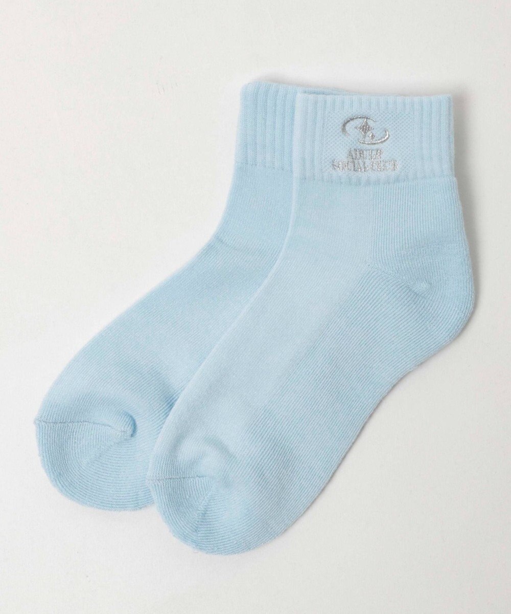 WEGO モチーフ刺繍アンクルソックス 