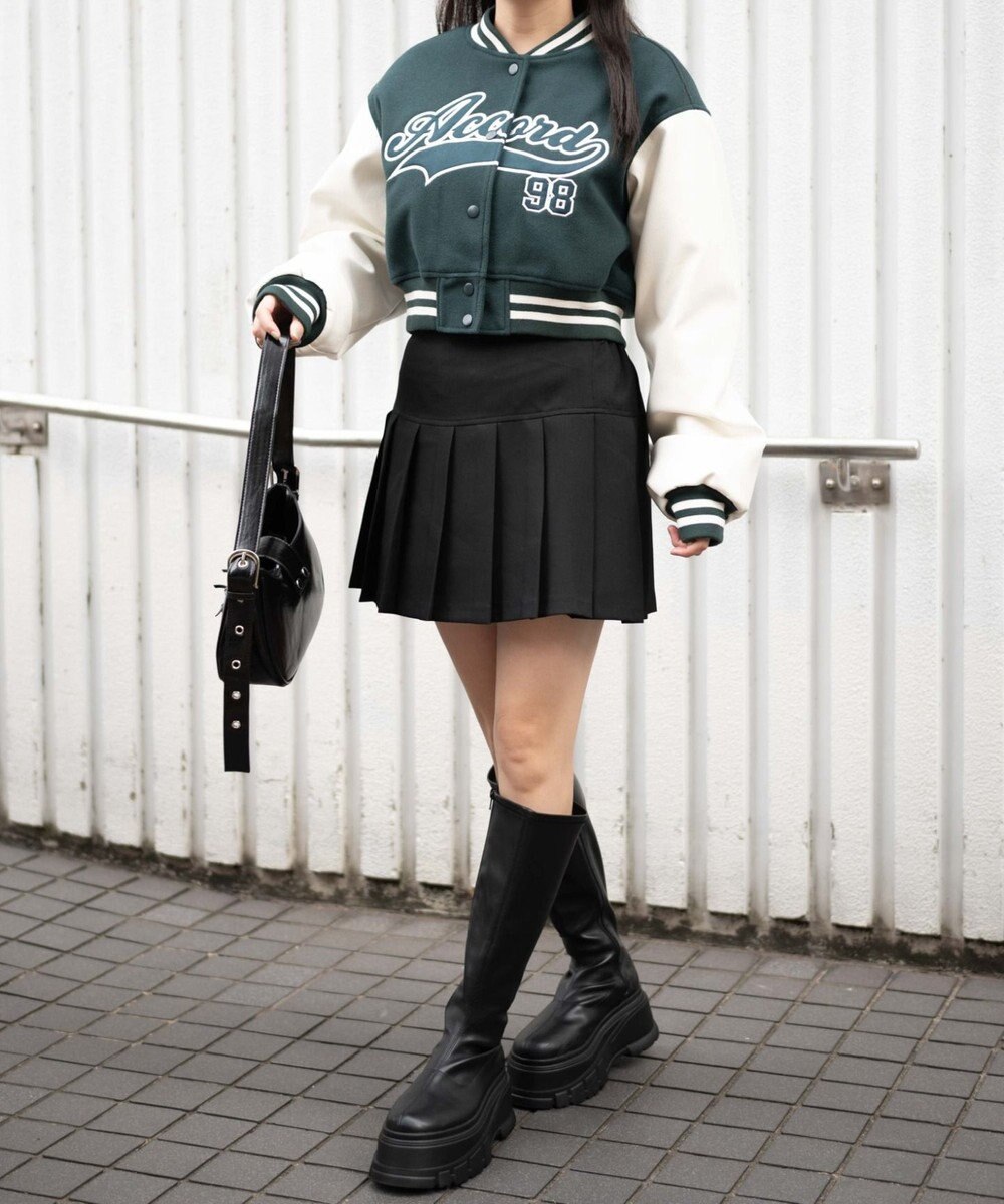 WEGO スタジアムロゴショートスタジャン 