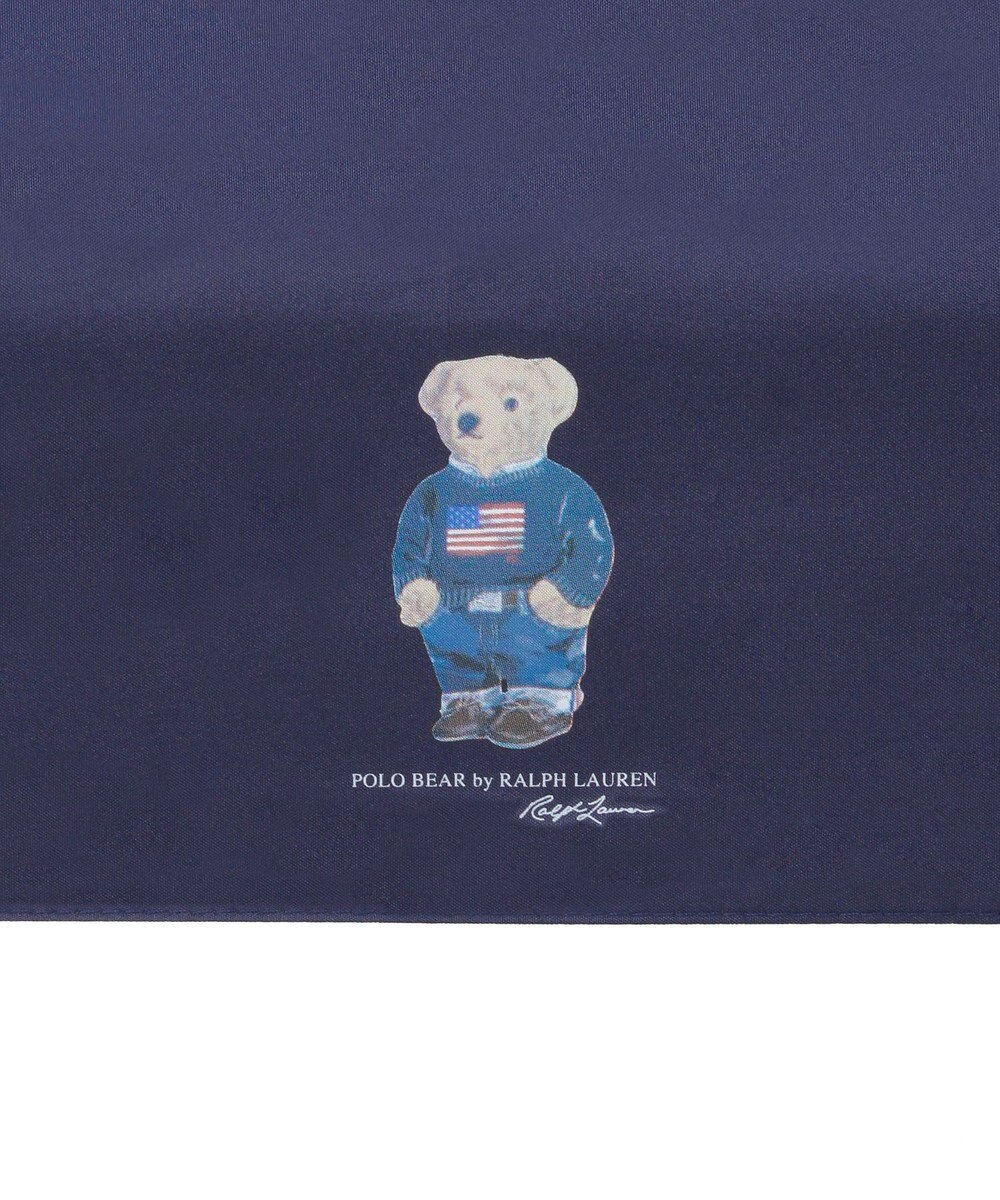 MOONBAT 【WEB限定/遮光率100%/遮熱/UV/耐風】POLO RALPH LAUREN（ポロ ラルフローレン）晴雨兼用日傘 ポロベア 無地 折りたたみ傘 