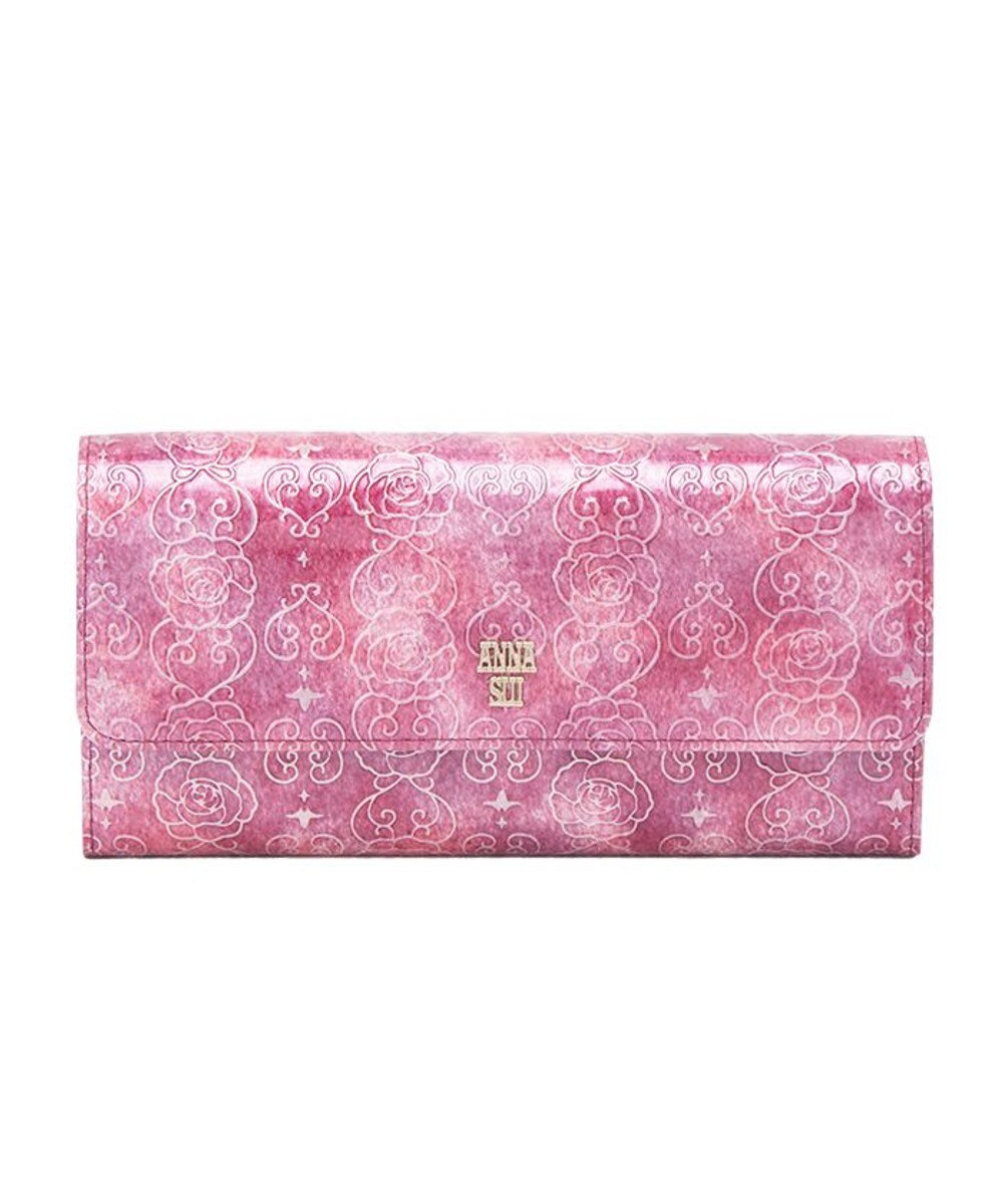 ANNA SUI ローズハート フラップ長財布 