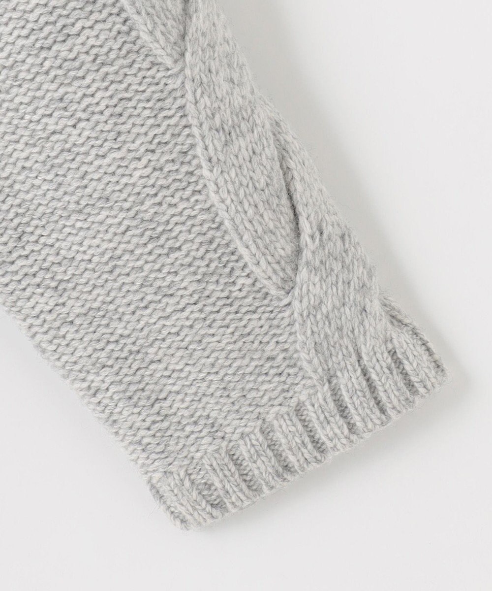 JOSEPH ABBOUD 【インポート素材/軽量】ベビーアルパカ ニットパーカー 