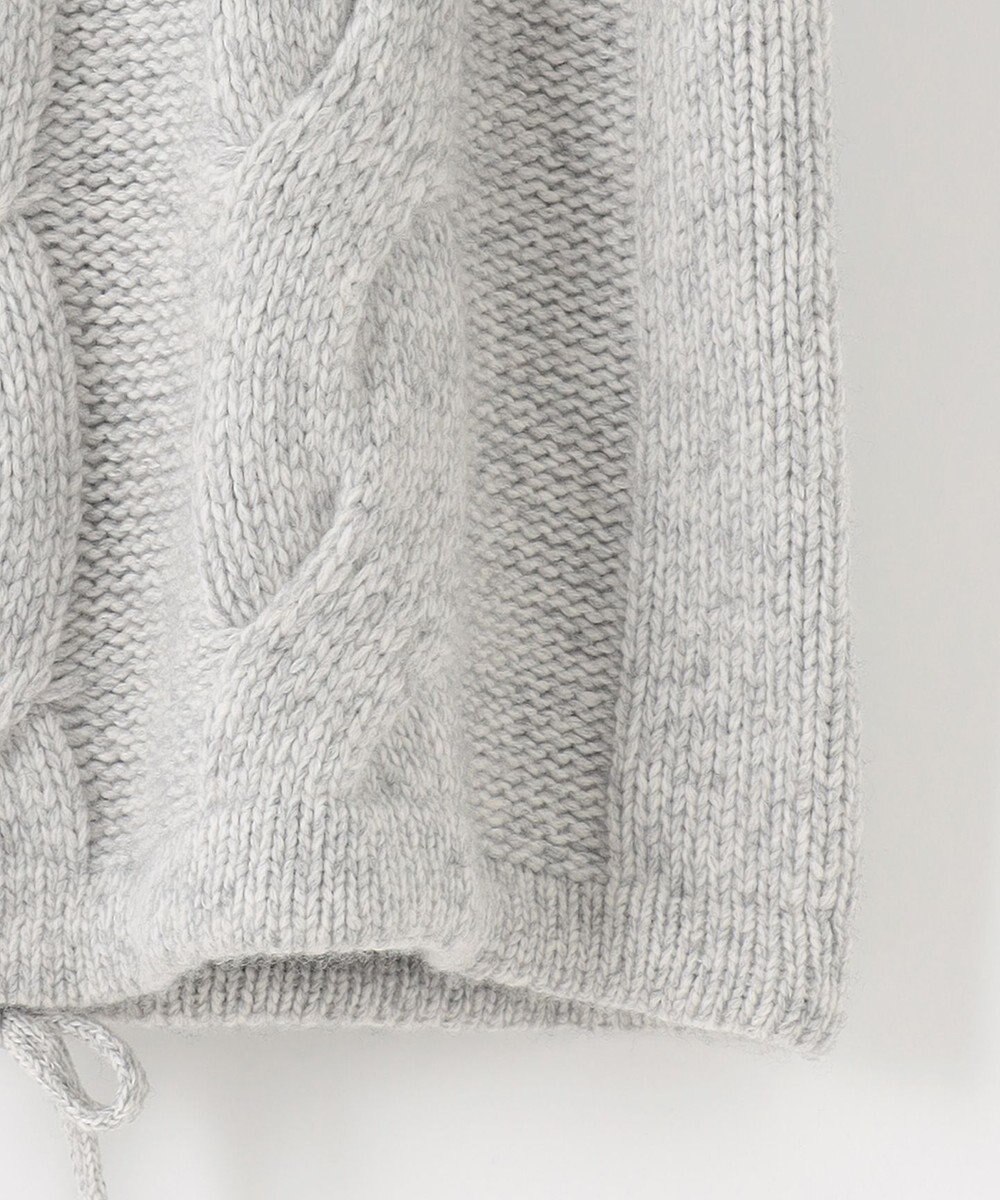 JOSEPH ABBOUD 【インポート素材/軽量】ベビーアルパカ ニットパーカー 