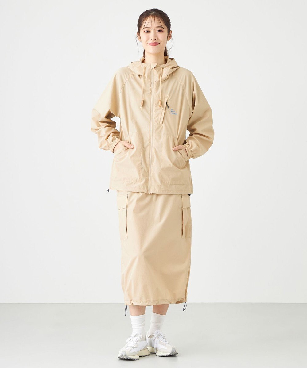 SHARE PARK LADIES 【撥水・UVカット・ストレッチ・軽量 】パッカブルマウンテンパーカー（Mサイズ） 