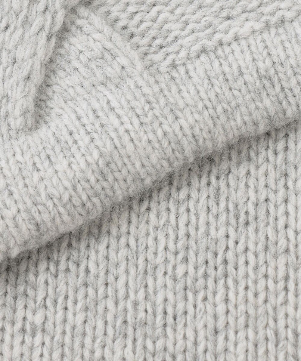 JOSEPH ABBOUD 【インポート素材/軽量】ベビーアルパカ ニットパーカー 