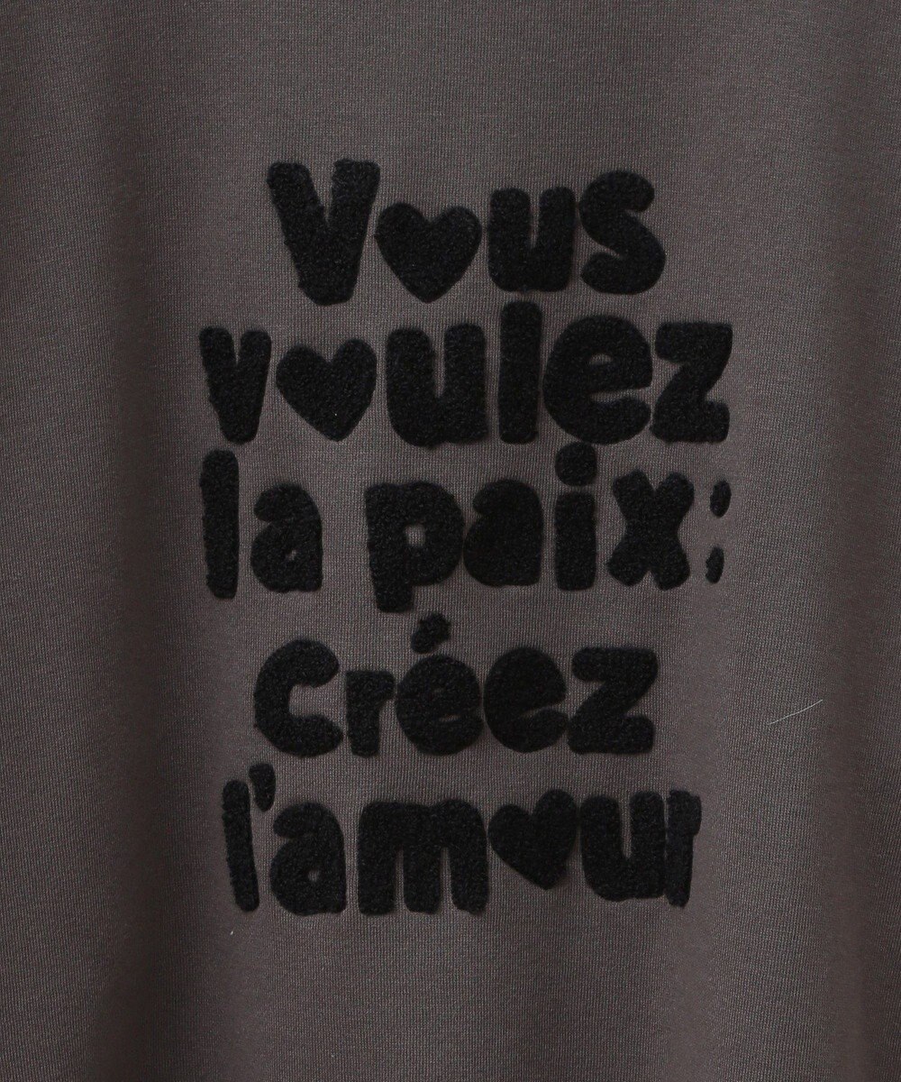 Green Parks ・ＤＯＵＢＬＥ　ＦＬＡＧＳ　サガラ刺繍スウェット 