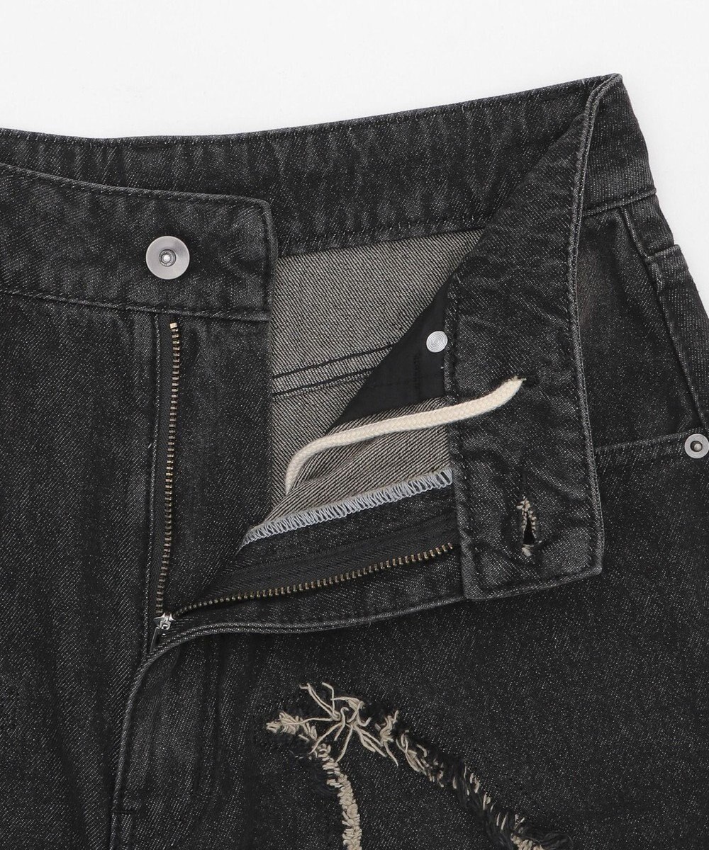 WEGO スーパーバギーフリンジデニムショーツ 