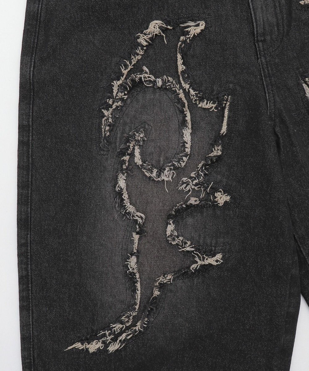 WEGO スーパーバギーフリンジデニムショーツ 