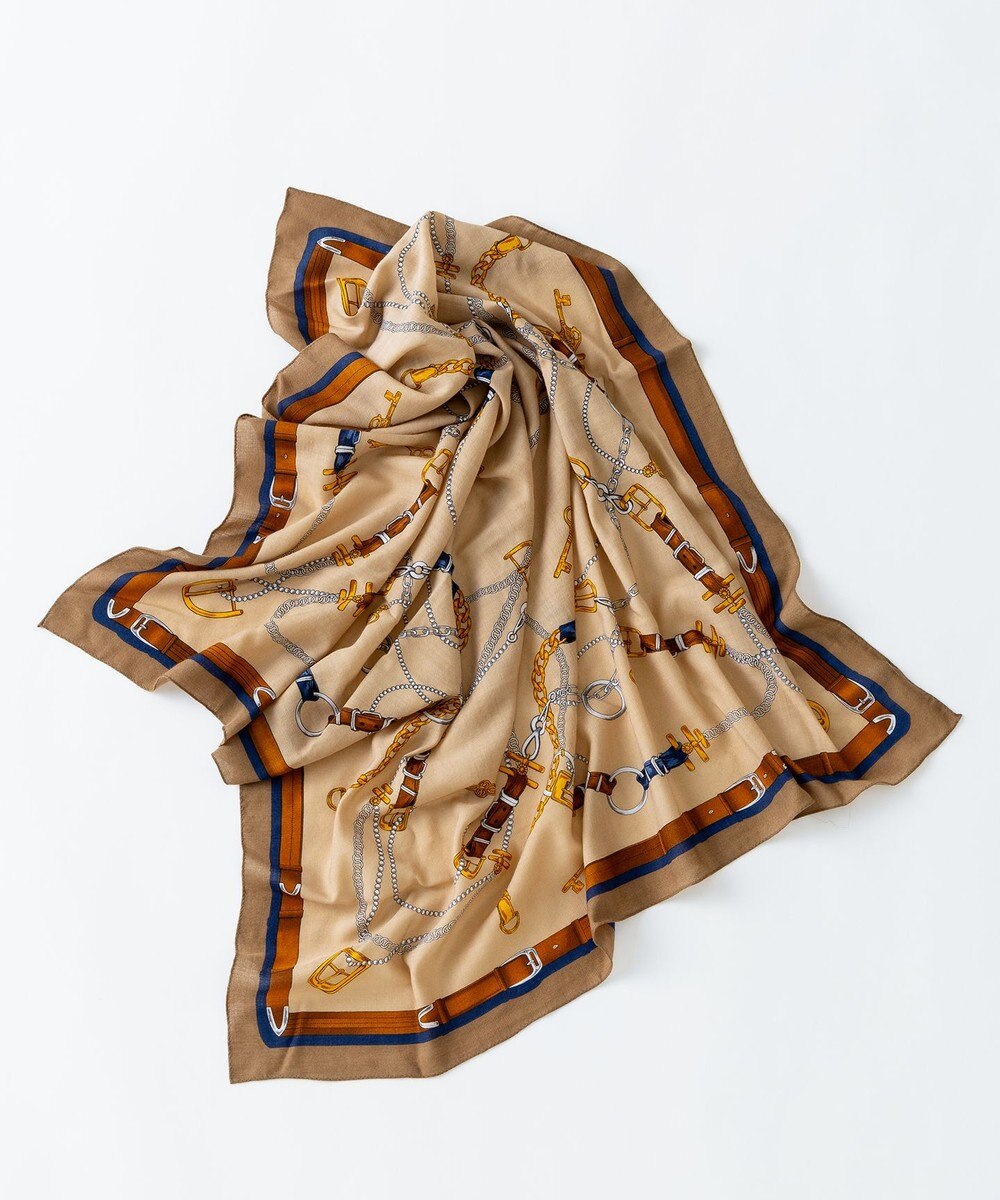 23区 【好評につき追加予約/Oggi10月号掲載】ウール カシミヤ ストール 