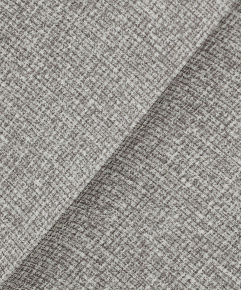 JOSEPH ABBOUD 【ストレッチ/ウエストも伸びる】ウールライクフランネルジャージーパンツ 