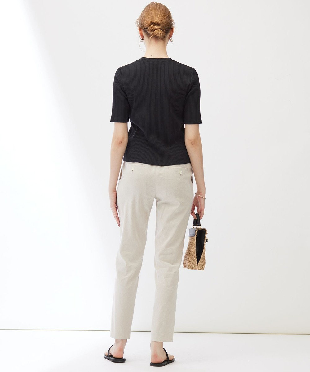 23区 【Indian Factory】シャイニーワイドリブ カットソー 