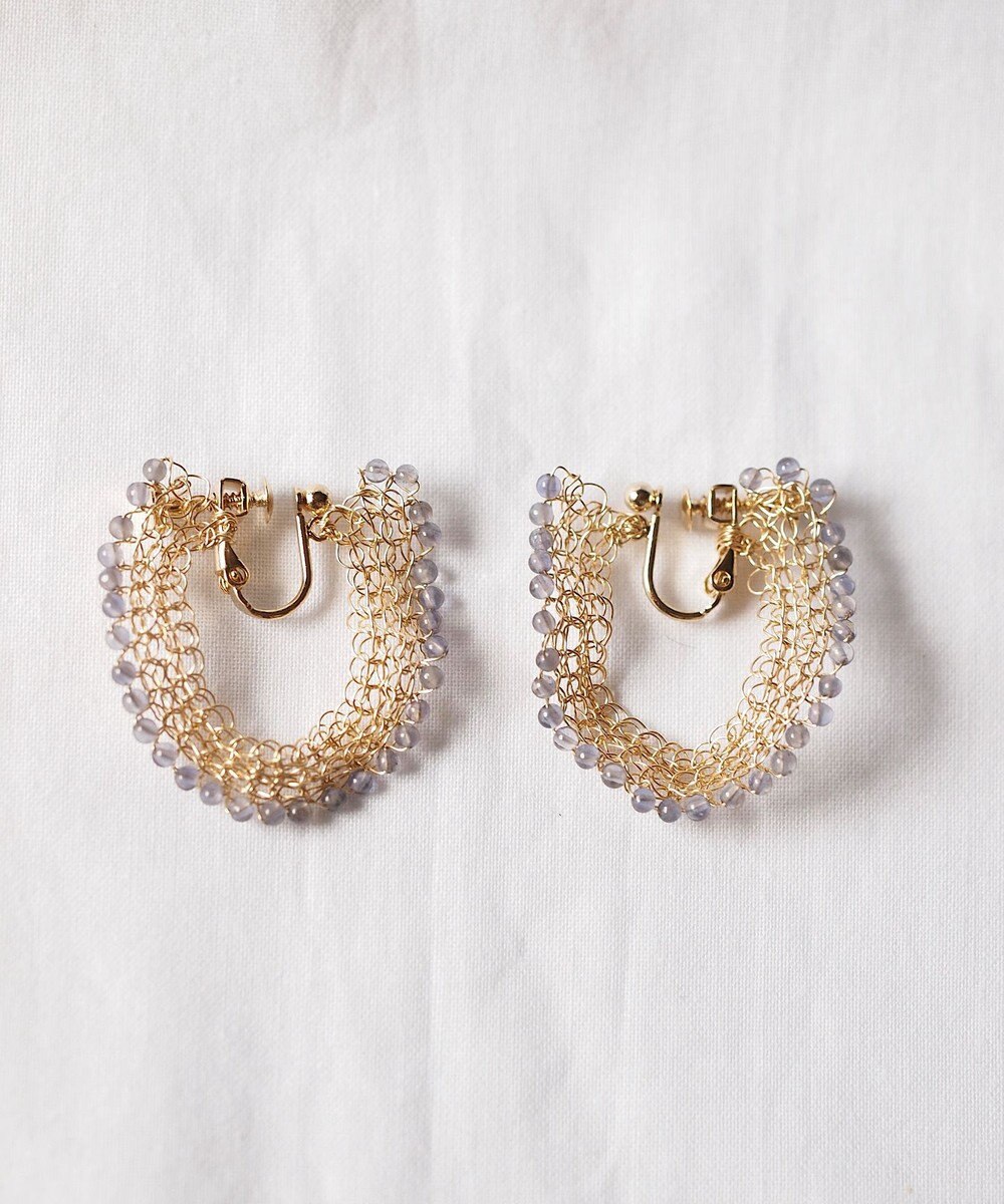 CASUMINO sweet pie iolite イヤリング 