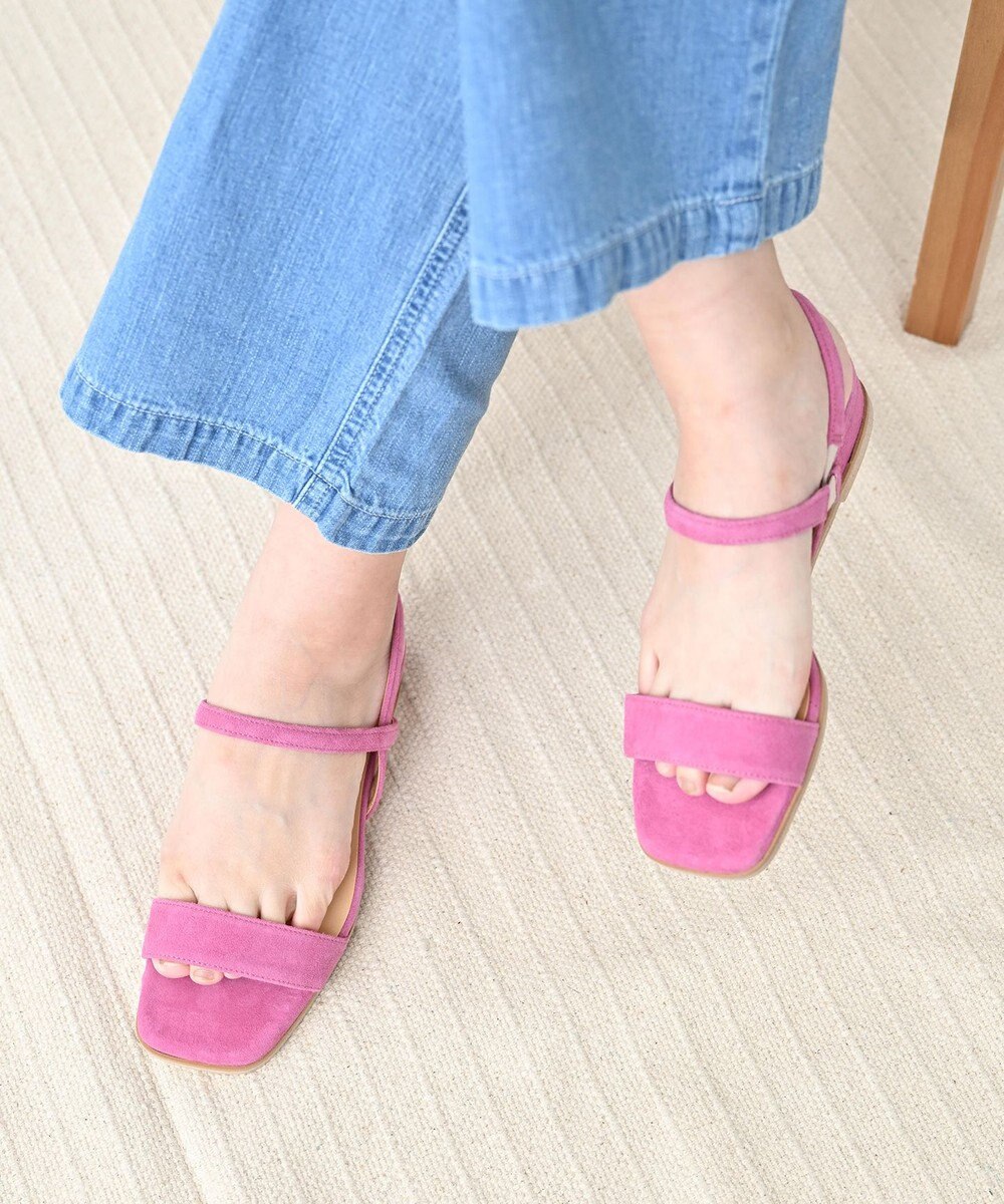 Pointer 日本製 本革バックストラップサンダル 