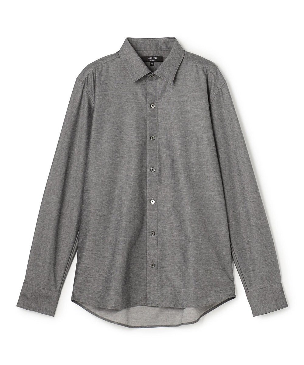 JOSEPH HOMME 新素材【ストレッチ】コンフォートクリアジャージー　長袖レギュラーカラーシャツ 