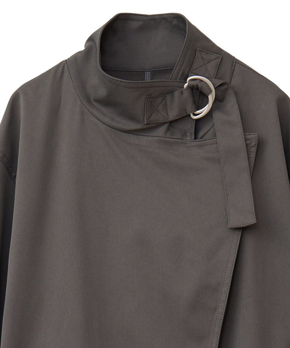 AMERICAN HOLIC スタンドカラーニュアンスロングコート 