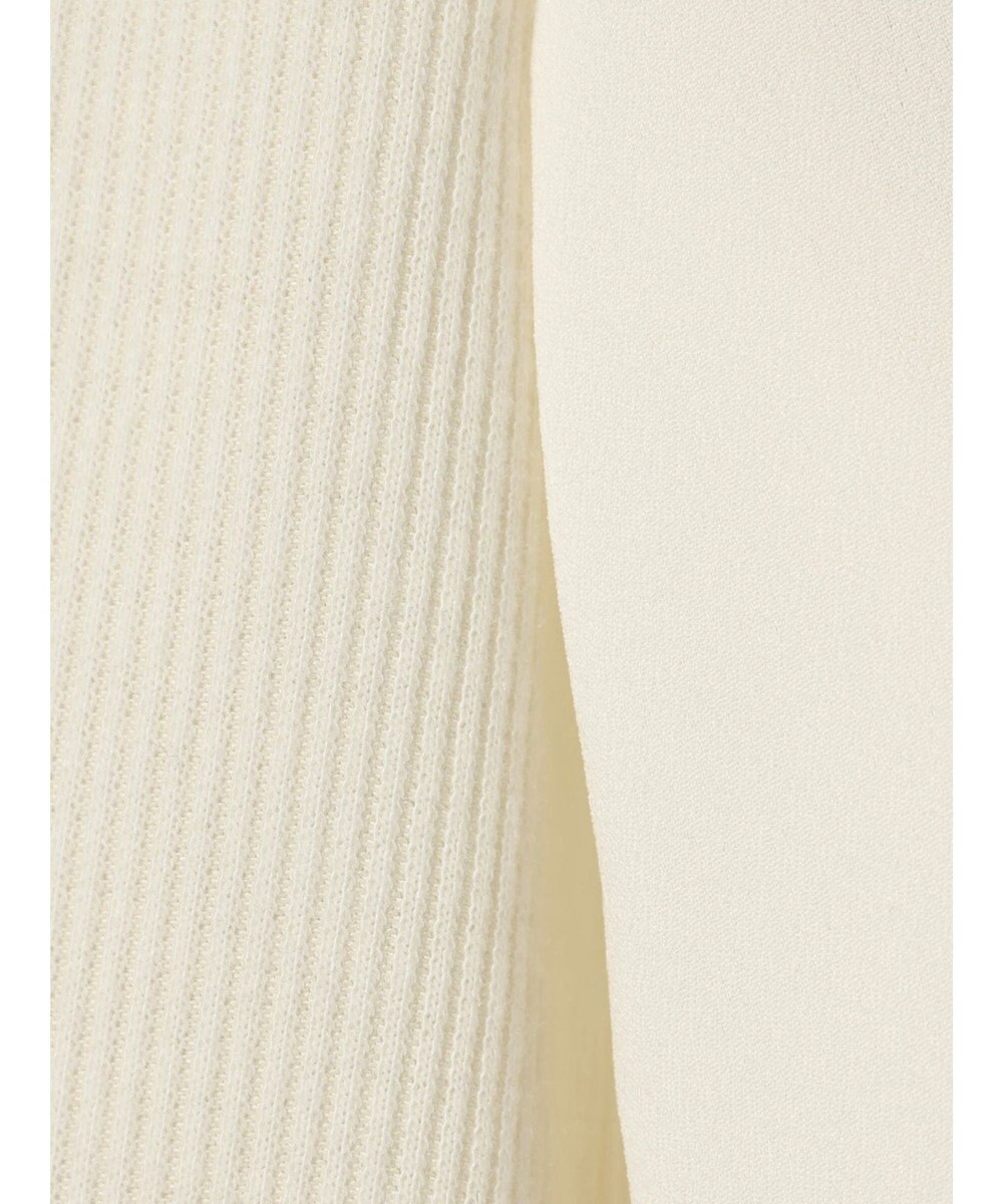 earth music&ecology ドッキングフリルシャツ見えプルオーバー 