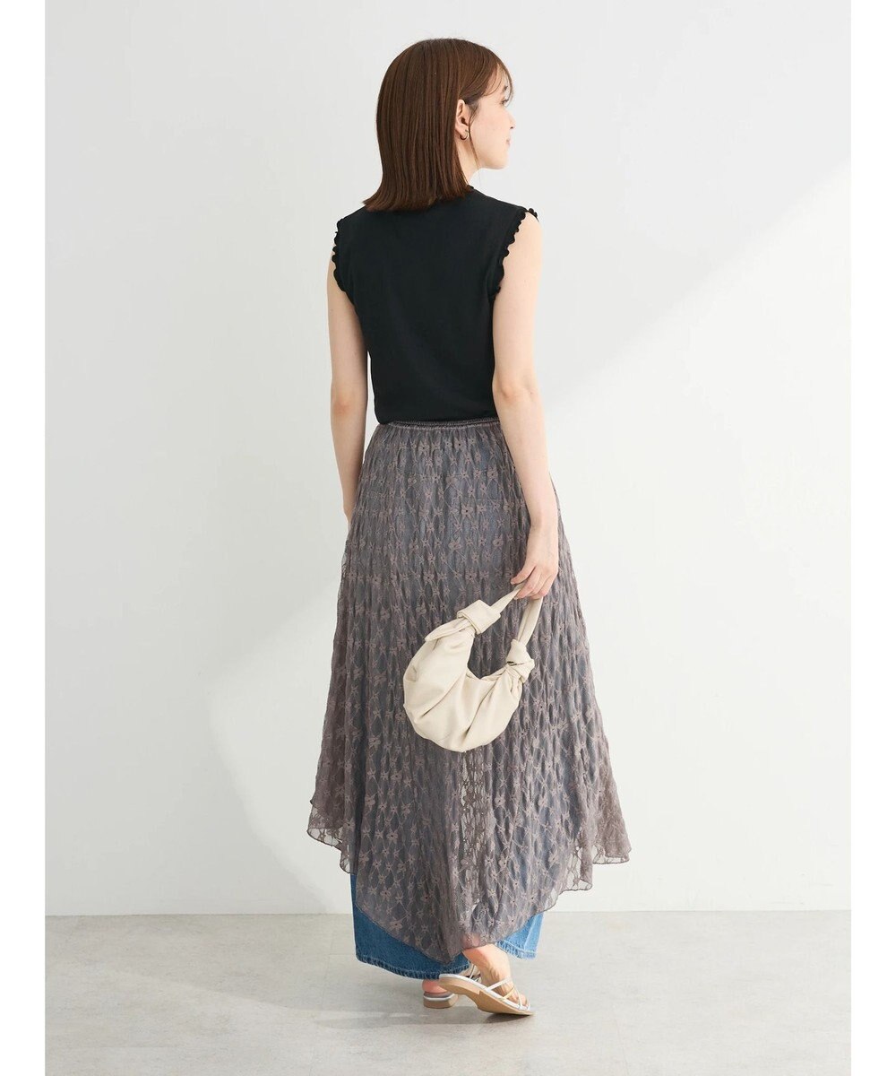 Green Parks ・ＥＬＥＮＣＡＲＥ　ＤＵＥ　レースアシンメトリースカート 