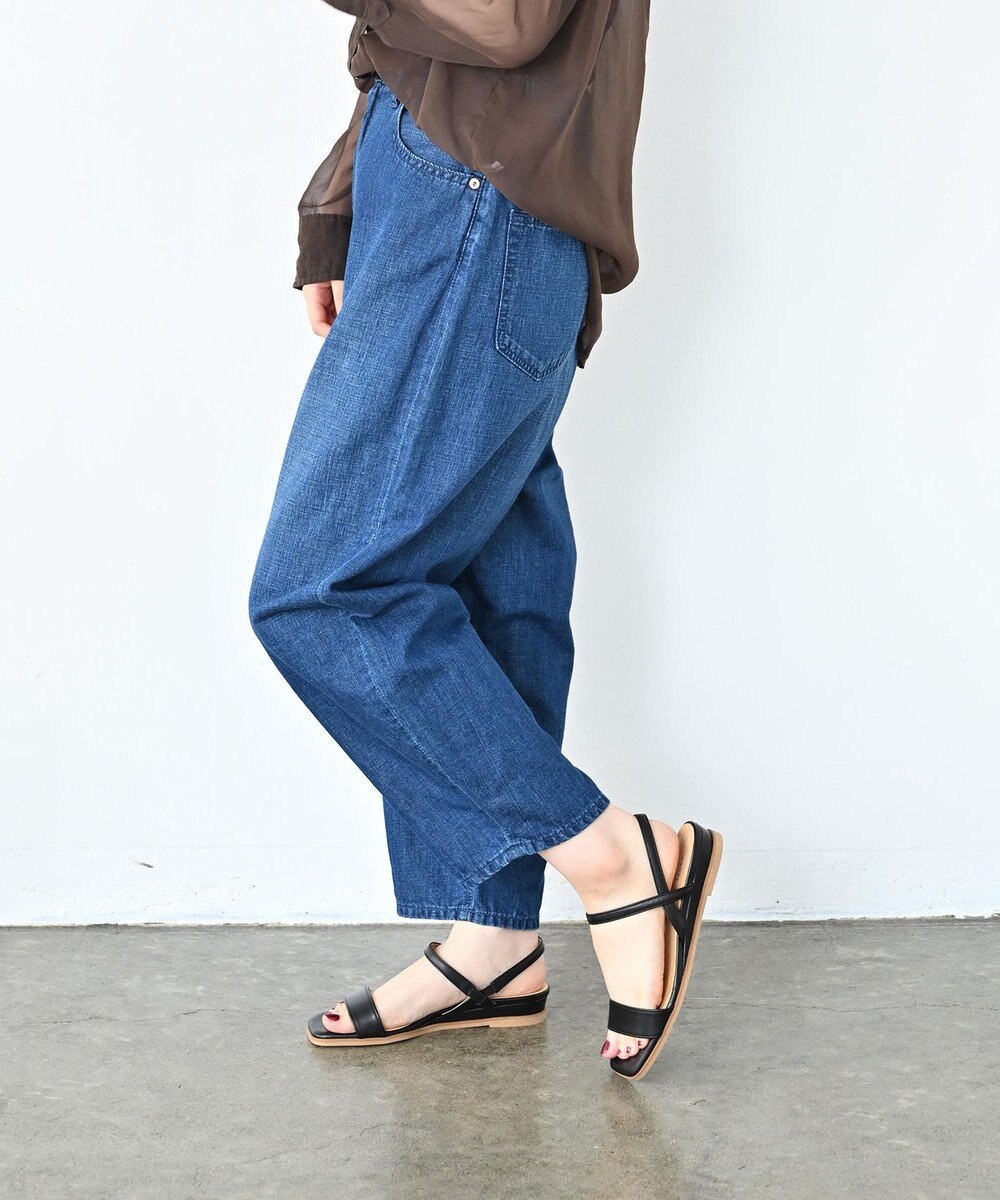 Pointer 日本製 本革バックストラップサンダル 