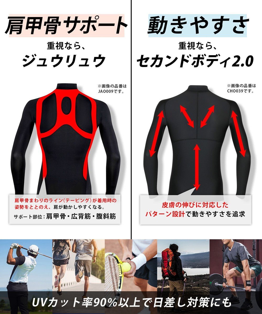 CW-X 【MEN】 CW-X 機能性トップス 【JYURYU TOP】 メッシュ ノースリーブ 肩が動かしやすくなる 運動時の疲労を軽減 ゴルフ 球技 マラソン JAO390 /ワコール 