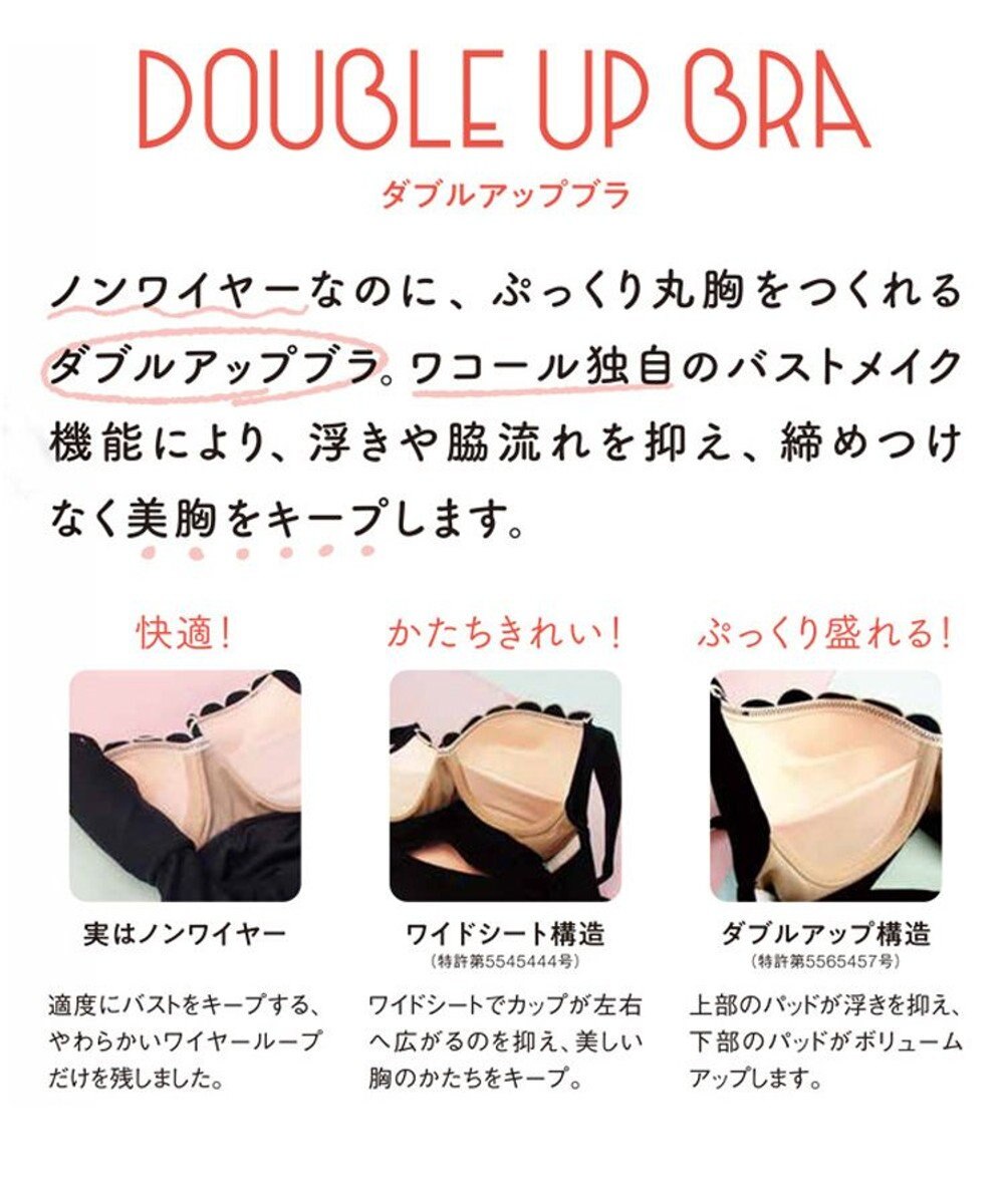 San-ai Resort（三愛水着楽園） WEB限定商品　ワコール共同開発、ノンワイヤーなのにぷっくり美胸を作る【ダブルアップ】　フレアビスチェビキニ M1/M2/L1 