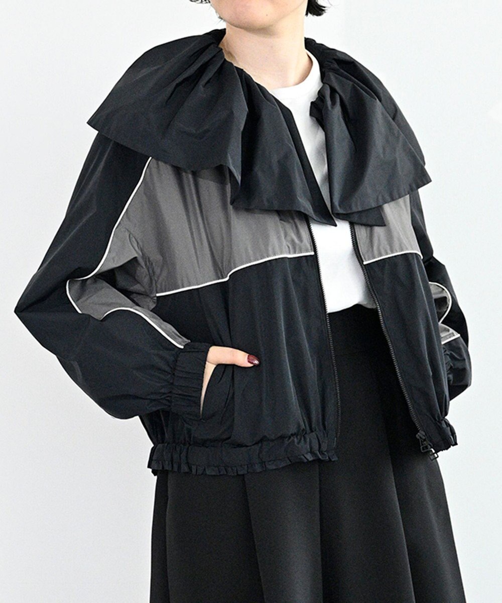FORFORMO Ruffle Collar Blouson ラッフルカラーブルゾン 
