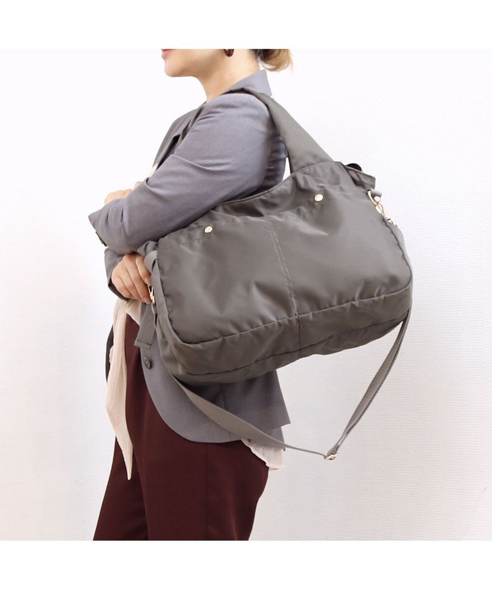 UNBILLION カシュカシュ cachecache / ナイロンタウン2wayボストンバッグ 