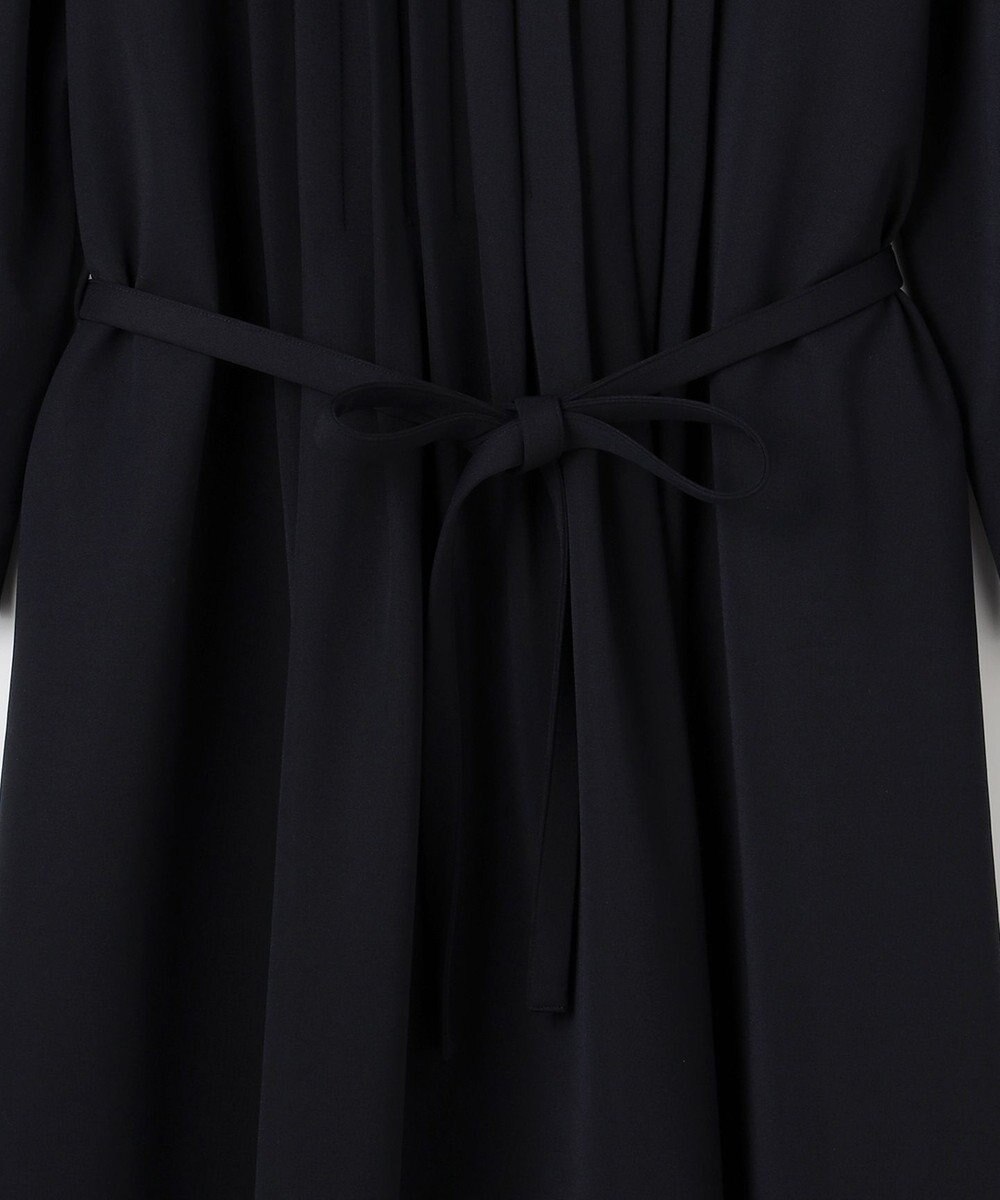 組曲 L 【KUMIKYOKU NAVY】フロントタックドレス 
