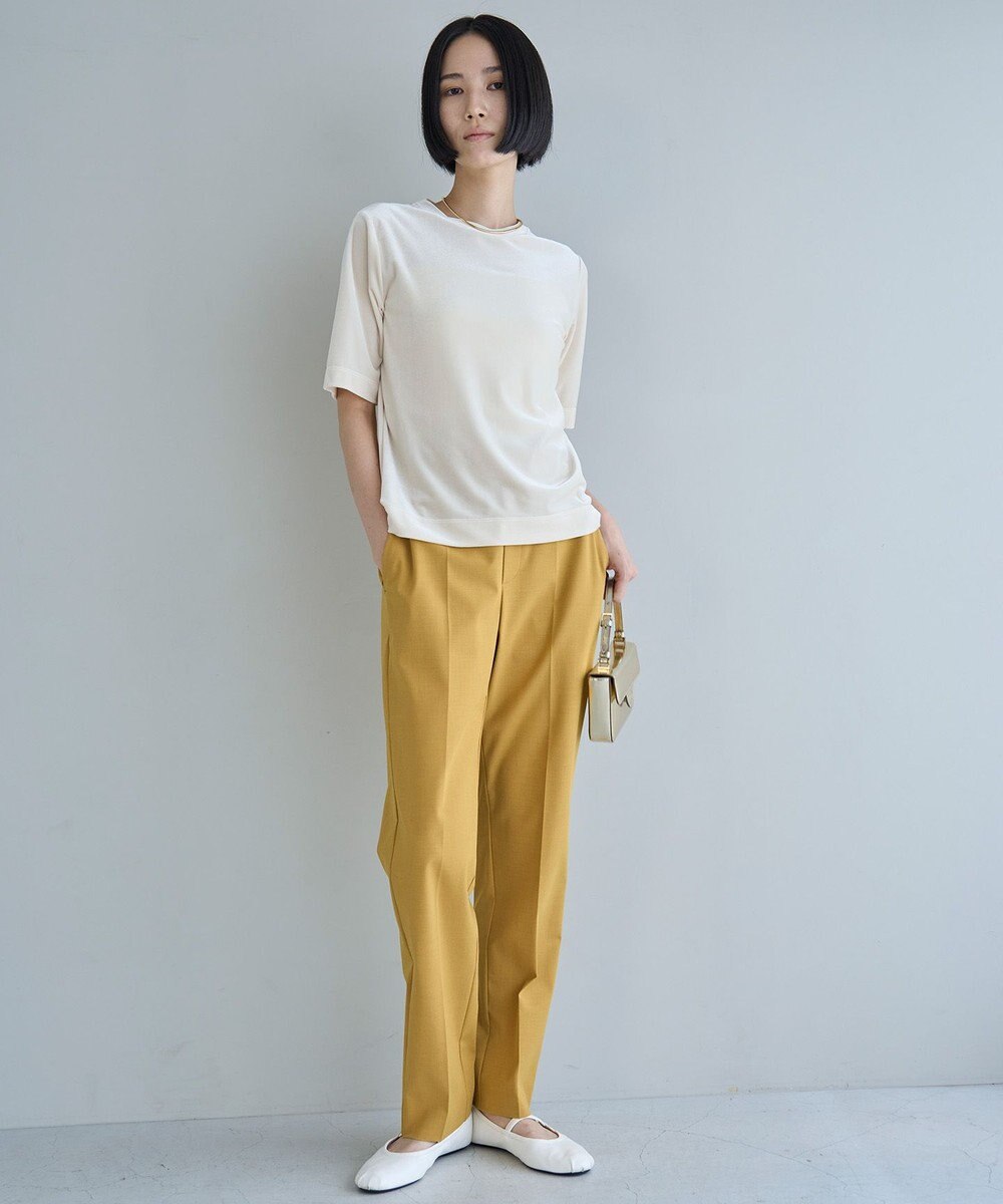 UNFILO マイビューティ テーパードパンツ 