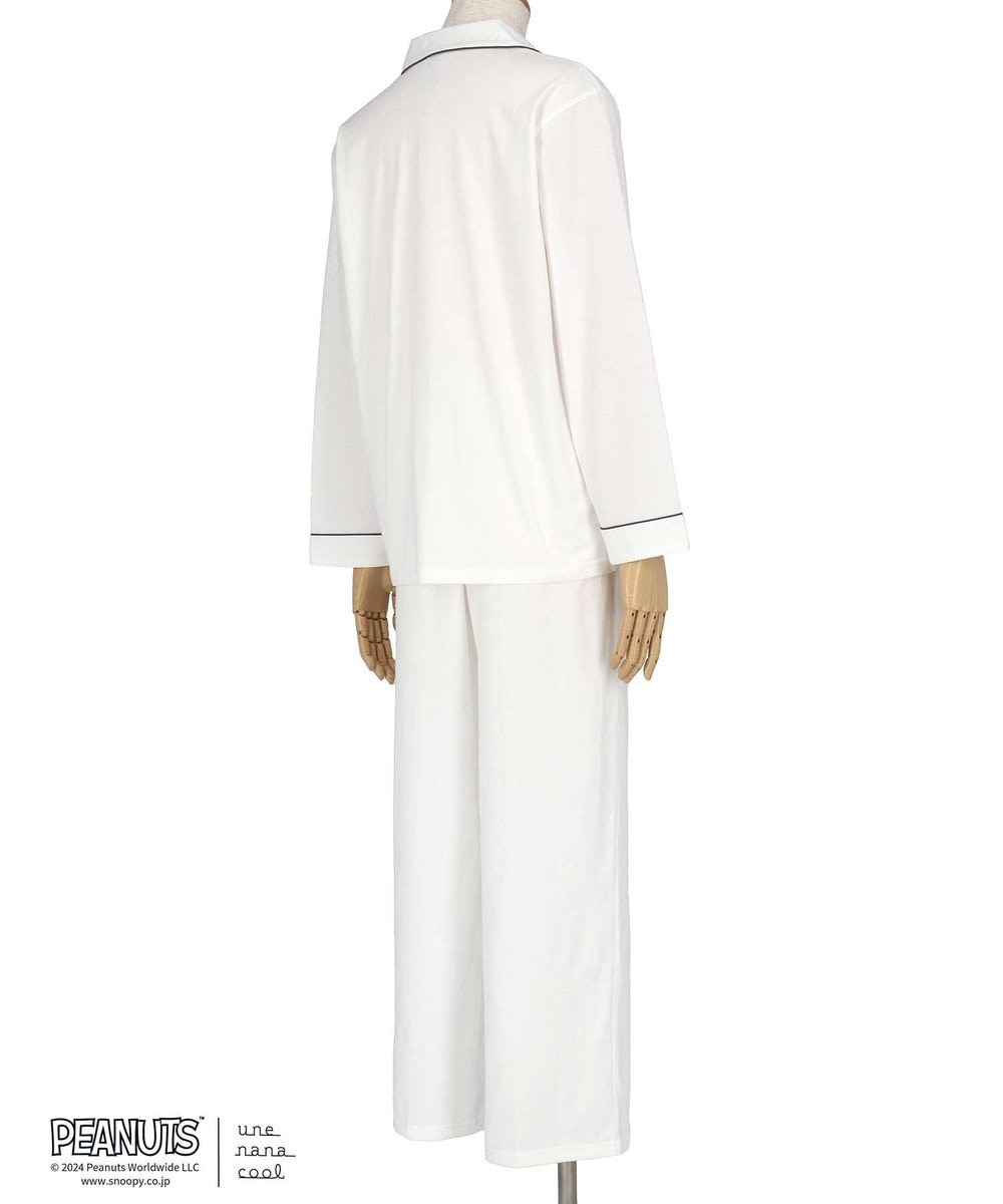 une nana cool MADE WITH PEANUTS 【綿100％】ハイゲージ天竺メンズパジャマ 