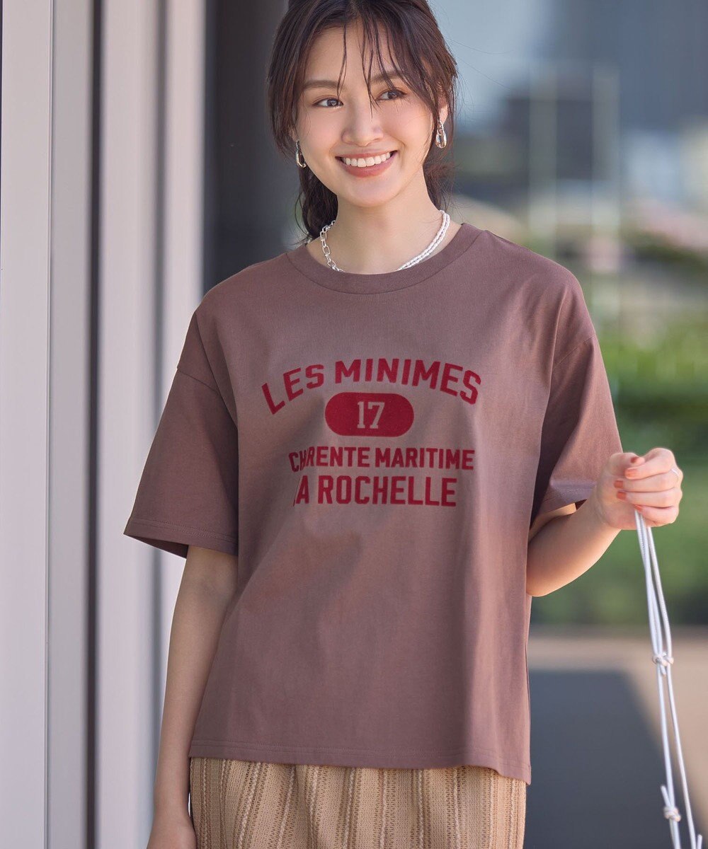 Green Parks 汗染み防止ボックスロゴＴシャツ 